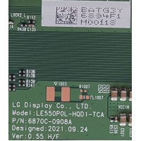 T-CON PARA TV LG OLED EVO / NUMERO DE PARTE 6894F / 6871L-6894F / 6870C-0908A / LE650PQL(HQ)(D1) / PANEL AC650AQL CQA1_RS / MODELO OLED65C2PUA / OLED65C2PUA.DUSQLJR